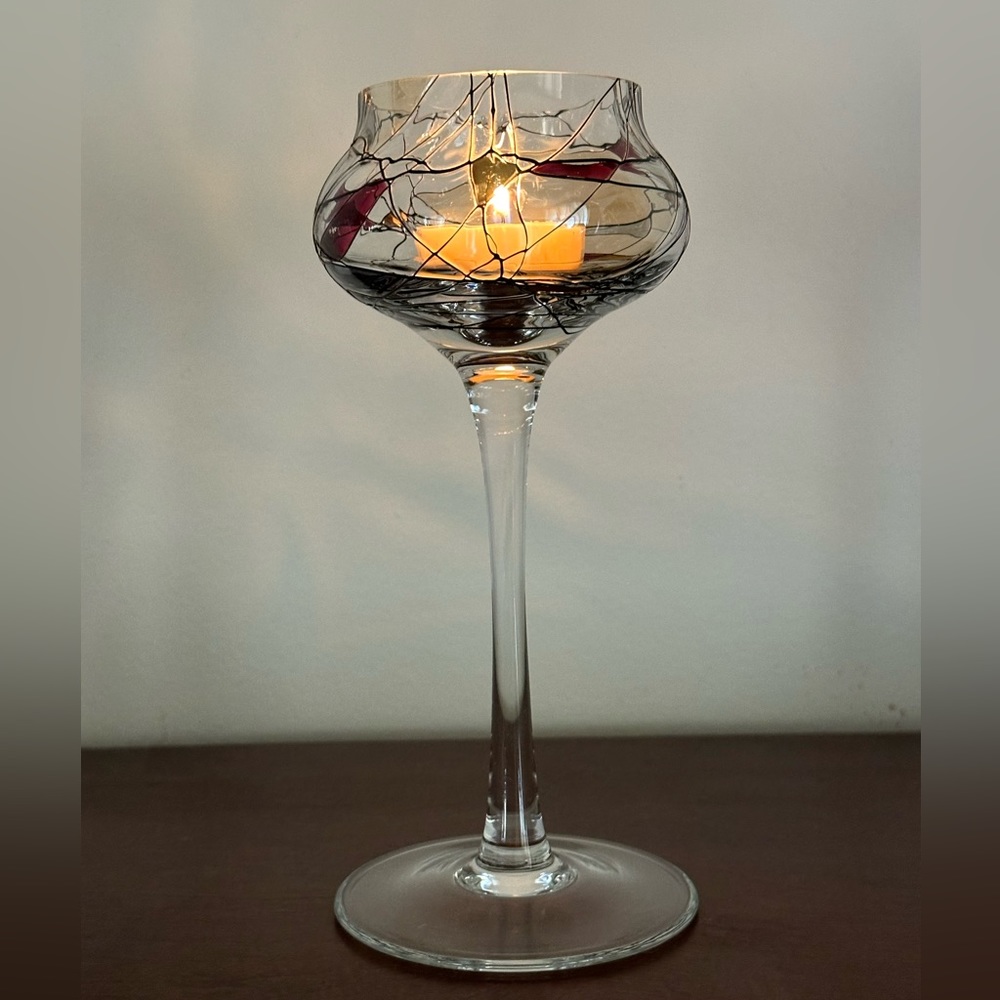 Like new mosaic PartyLite candle holder   Priced to sell
